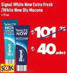SİGNAL WHİTE NOW EXTRA FRESH /WHİTE NOW DİŞ MACUNU SİGNAL WHİTE NOW EXTRA FRESH /WHİTE NOW DİŞ MACUNU